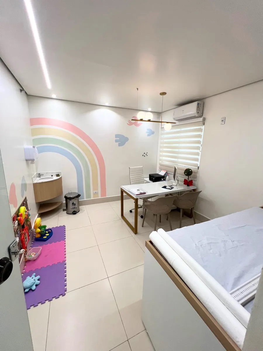 Consultório da Viva Pediatria onde a Dra. Fernanda Antoniolli atende